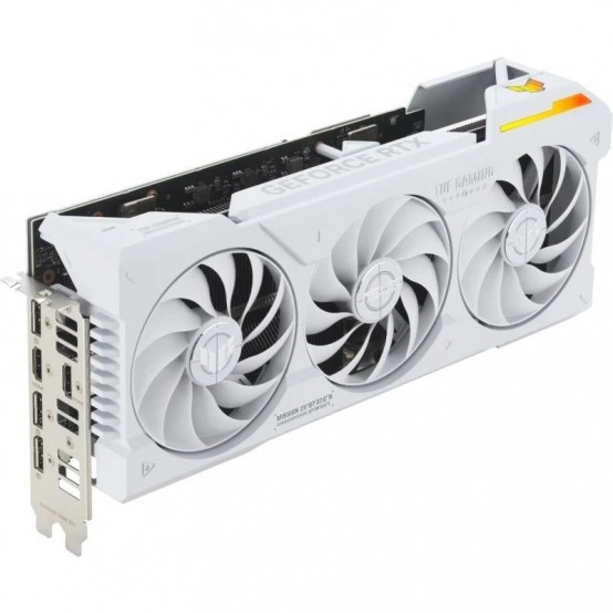 Placa video ASUS TUF Gaming GeForce RTX 4070 Ti SUPER BTF White TUF-RTX4070TIS-16G-BTF-WHITE