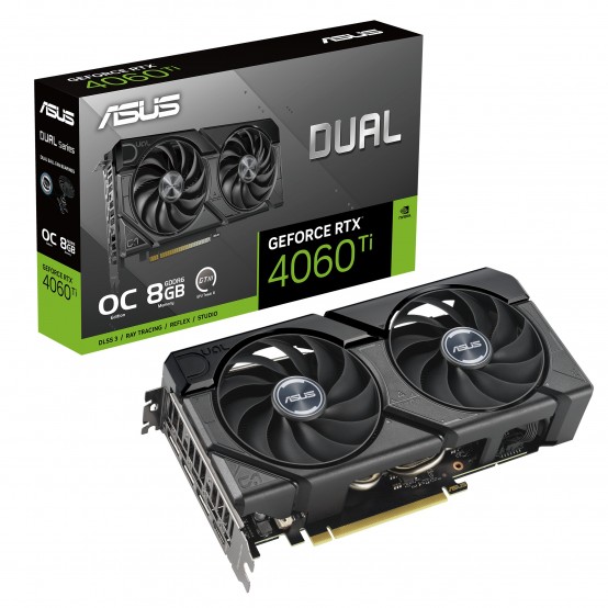 Placa video ASUS DUAL-RTX4060TI-O8G-EVO 90YV0J49-M0NA00