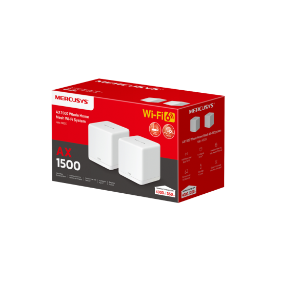 Router Mercusys HALO H60X (2-pack)