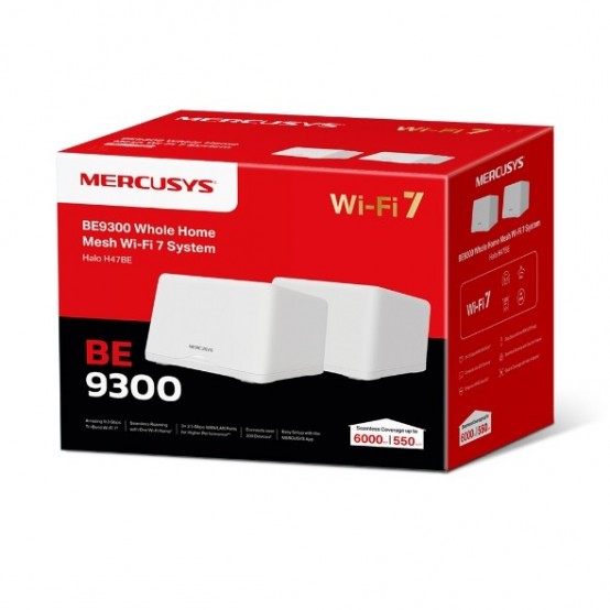 Router Mercusys HALO H47BE (2-pack)