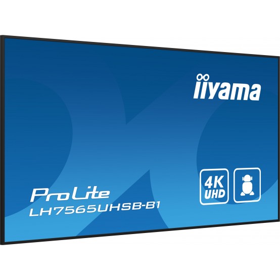 Monitor iiyama  LH7565UHSB-B1