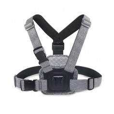 Suport Techsuit Camera Holder  - for GoPro with Magnetic Base, Chest Wear - Gray JX-002