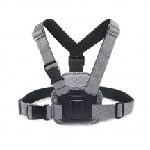 Suport Techsuit Camera Holder  - for GoPro with Magnetic Base, Chest Wear - Gray JX-002