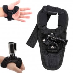 Suport Techsuit Glove  - for GoPro, Universal Action Camera, 360° - Black GL1