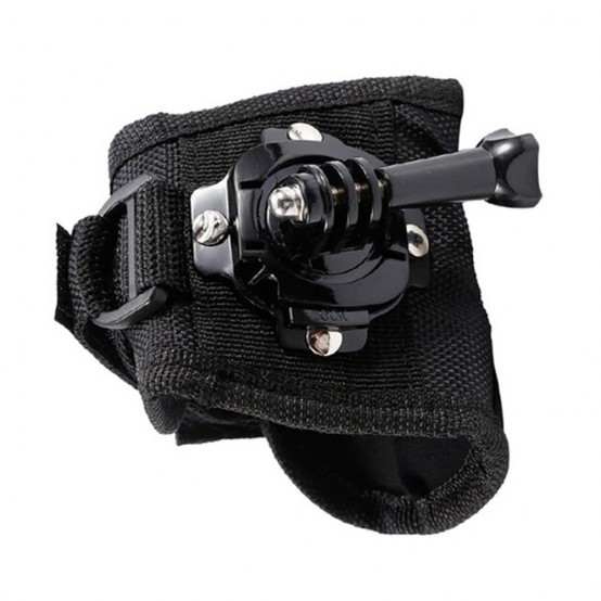 Suport Techsuit Glove  - for GoPro, Universal Action Camera, 360° - Black GL1
