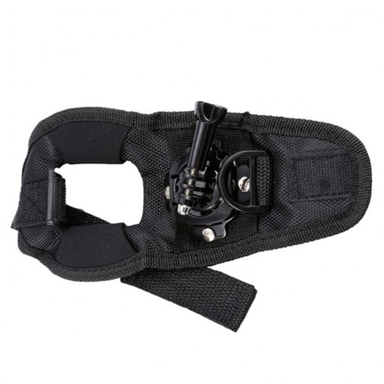 Suport Techsuit Glove  - for GoPro, Universal Action Camera, 360° - Black GL1