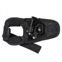 Suport Techsuit Glove  - for GoPro, Universal Action Camera, 360° - Black GL1