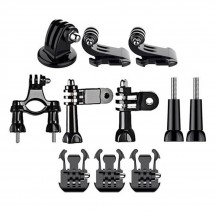 Suport Techsuit Accessory Kit Bundle 50in1  - for GoPro Action Camera, with Carrying Case - Black CAL01