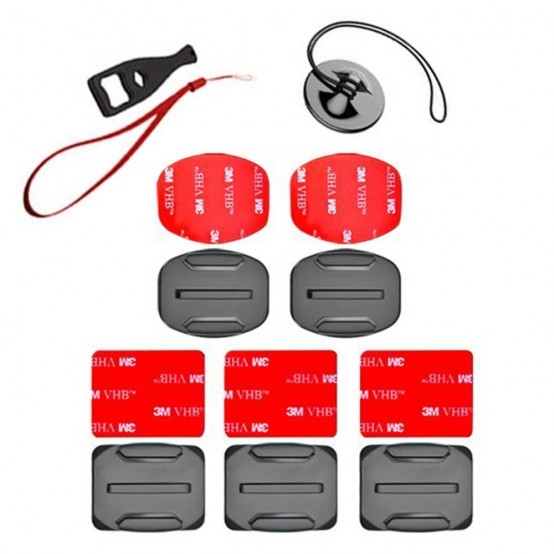 Suport Techsuit Accessory Kit Bundle 50in1  - for GoPro Action Camera, with Carrying Case - Black CAL01