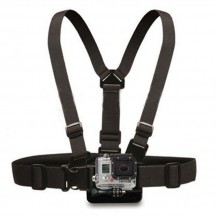 Suport Techsuit Chest Strap  - for GoPro Action Camera, Adjustable - Black CHS-01
