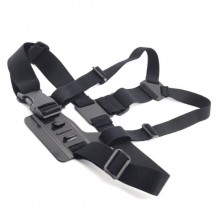 Suport Techsuit Chest Strap  - for GoPro Action Camera, Adjustable - Black CHS-01