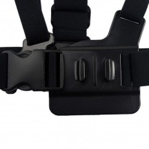 Suport Techsuit Chest Strap  - for GoPro Action Camera, Adjustable - Black CHS-01
