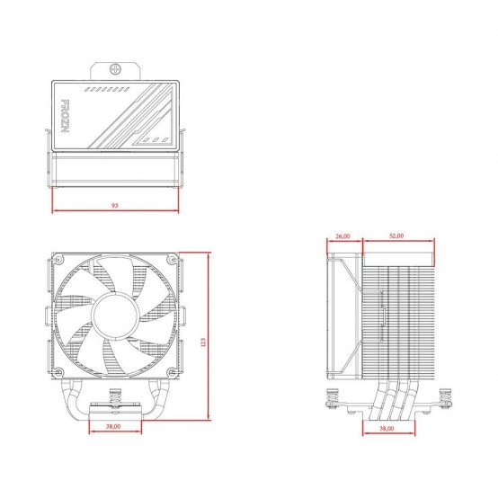 Cooler ID-Cooling  FROZN-A400-ARGB
