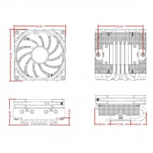 Cooler ID-Cooling  IS-40-XT-BLACK