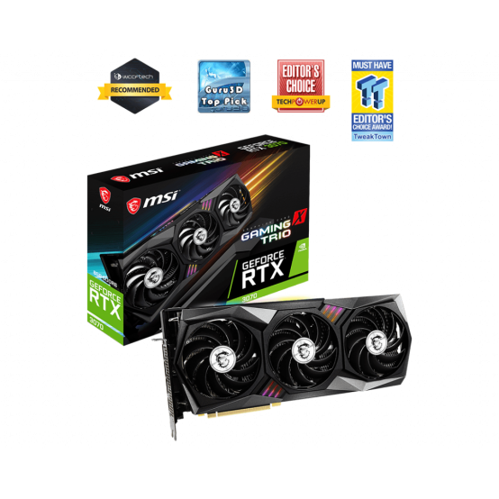 Placa video MSI GeForce RTX 3070 GAMING X TRIO refurbished