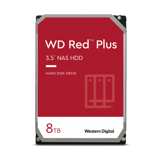 Hard disk Western Digital Red Plus WD80EFPX