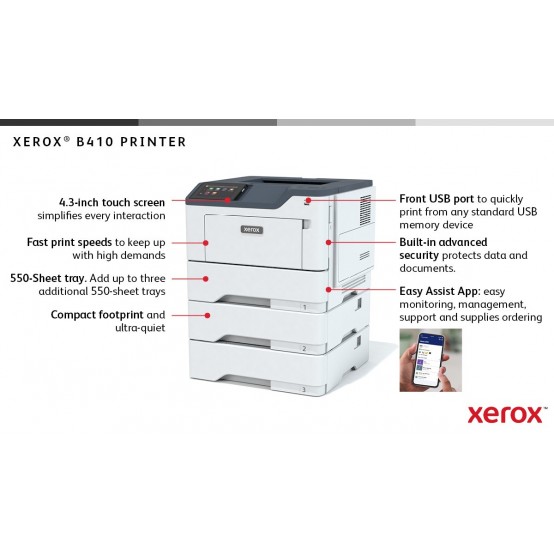 Imprimanta Xerox VersaLink B410 B410V_DN
