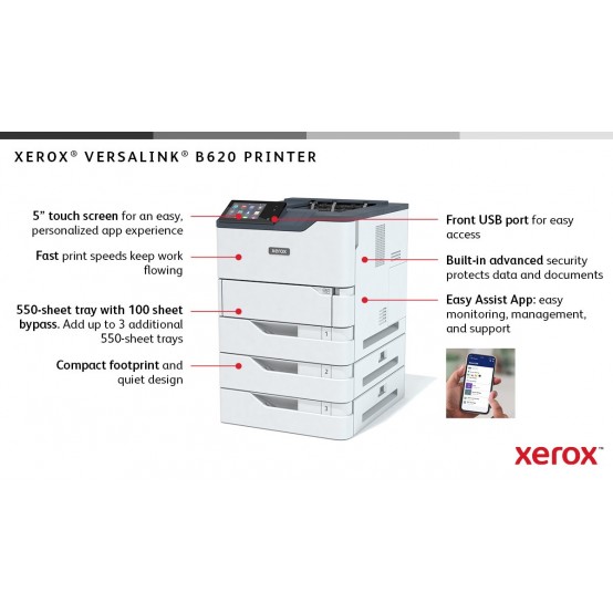 Imprimanta Xerox VersaLink B620 B620V_DN