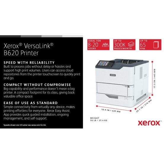Imprimanta Xerox VersaLink B620 B620V_DN