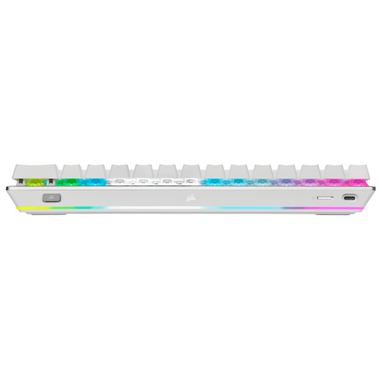 Tastatura Corsair K70 PRO MINI WIRELESS 60% Mechanical CHERRY MX Red Switch Keyboard with RGB Backlighting - White CH-9189110-NA