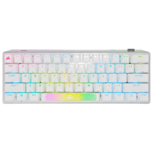 Tastatura Corsair K70 PRO MINI WIRELESS 60% Mechanical CHERRY MX Red Switch Keyboard with RGB Backlighting - White CH-9189110-NA