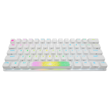 Tastatura Corsair K70 PRO MINI WIRELESS 60% Mechanical CHERRY MX Red Switch Keyboard with RGB Backlighting - White CH-9189110-NA