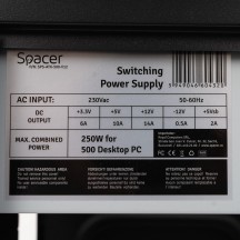 Carcasa Spacer Apollo SPCS-OC-APOLLO-250W