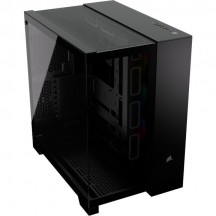 Carcasa Corsair iCUE LINK 6500X RGB Mid-Tower ATX Dual Chamber PC Case - Black CC-9011269-WW