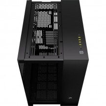 Carcasa Corsair iCUE LINK 6500X RGB Mid-Tower ATX Dual Chamber PC Case - Black CC-9011269-WW