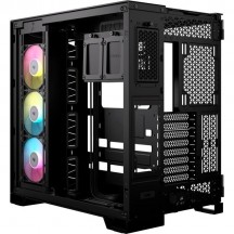 Carcasa Corsair iCUE LINK 6500X RGB Mid-Tower ATX Dual Chamber PC Case - Black CC-9011269-WW