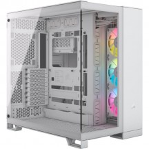 Carcasa Corsair iCUE LINK 6500X RGB Mid-Tower ATX Dual Chamber PC Case - White CC-9011270-WW