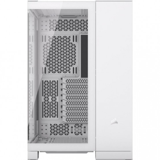 Carcasa Corsair iCUE LINK 6500X RGB Mid-Tower ATX Dual Chamber PC Case - White CC-9011270-WW