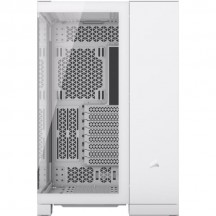 Carcasa Corsair iCUE LINK 6500X RGB Mid-Tower ATX Dual Chamber PC Case - White CC-9011270-WW