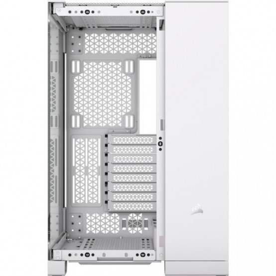 Carcasa Corsair iCUE LINK 6500X RGB Mid-Tower ATX Dual Chamber PC Case - White CC-9011270-WW