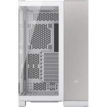 Carcasa Corsair 6500X Mid-Tower Dual Chamber PC Case - White/Satin Gray Aluminum CC-9011285-WW