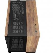 Carcasa Corsair 2500X Micro ATX Dual Chamber PC Case - Black/Walnut Wood CC-9011286-WW