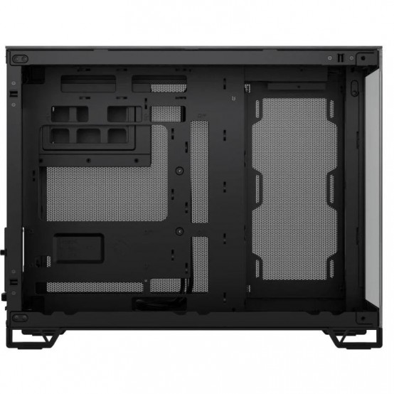Carcasa Corsair 2500X Micro ATX Dual Chamber PC Case - Black/Obsidian Aluminum CC-9011287-WW