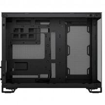 Carcasa Corsair 2500X Micro ATX Dual Chamber PC Case - Black/Obsidian Aluminum CC-9011287-WW