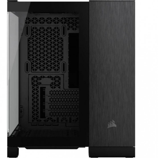 Carcasa Corsair 2500X Micro ATX Dual Chamber PC Case - Black/Obsidian Aluminum CC-9011287-WW
