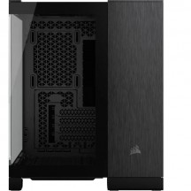 Carcasa Corsair 2500X Micro ATX Dual Chamber PC Case - Black/Obsidian Aluminum CC-9011287-WW