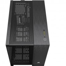 Carcasa Corsair 2500X Micro ATX Dual Chamber PC Case - Black/Obsidian Aluminum CC-9011287-WW
