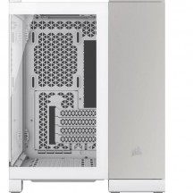 Carcasa Corsair 2500X Micro ATX Dual Chamber PC Case - White/Satin Gray Aluminum CC-9011289-WW