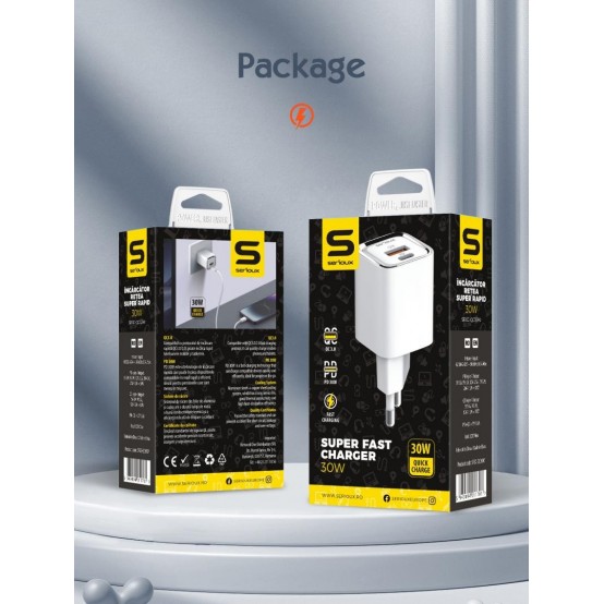 Alimentator Serioux  SRXC-QC30W