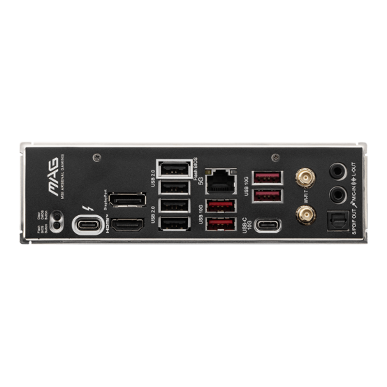 Placa de baza MSI  MAG B860 TOMAHAWK WIFI