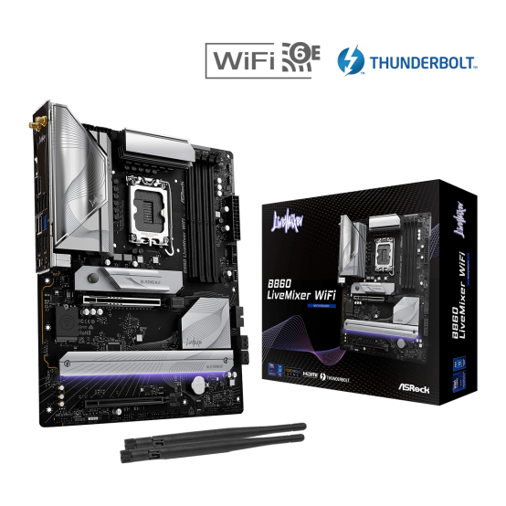 Placa de baza ASRock B860 LiveMixer WiFi 90-MXBQV-A0UAYZ