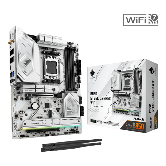 Placa de baza ASRock B850 Steel Legend WiFi 90-MXBQS-A0UAYZ