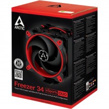 Cooler Arctic Freezer 34 eSports DUO - Red