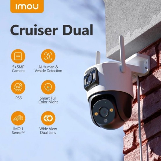 Camera de supraveghere IMOU Outdoor Camera Cruiser Dual IPC-S7XP-10M0WED-0360B