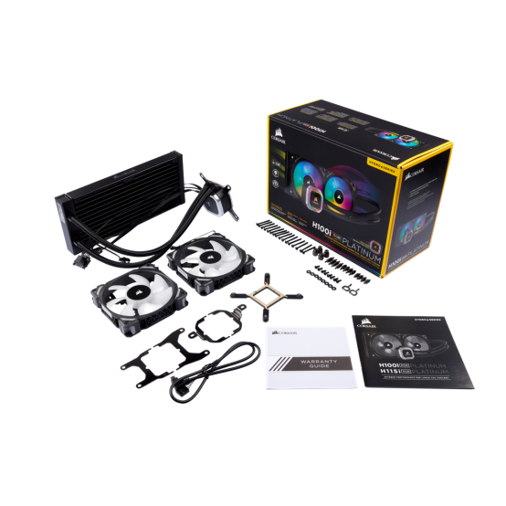 Cooler Corsair Hydro Series H100i RGB PLATINNUM CW-9060039-WW