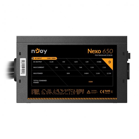 Sursa nJoy NEXO 650W PSAT6065A40CZCO01B